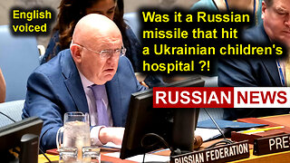 Was it a Russian missile that hit a Ukrainian children's hospital?!