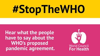 Stop The WHO: The People’s Voice