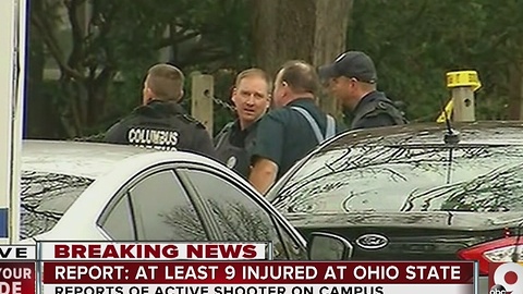 Ohio State shooter: At least 9 transported after active shooter incident at Ohio State University