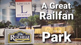 Rochelle Illinois, Railfan park