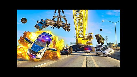 CLAW OF CARNAGE - Extreme BeamNG.Drive Car Chase