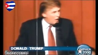 Trump in 2000 Praising Cubans & Slamming Castro