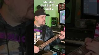 Metallica - Sad But True Solo #2 Cover - ESP KH-3