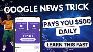 Earn $500 per Day using Google News