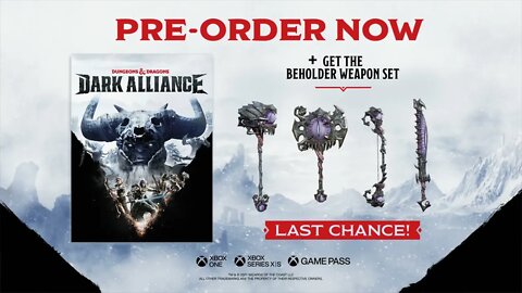 Dark Alliance – Gameplay Overview – Last Chance to Preorder