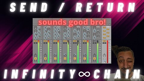 Ableton send / return infinity signal to create ethereal pads 🪄🦄