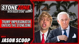 Trump Impersonator Jason Scoop Enters the StoneZONE with Roger Stone
