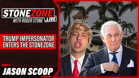 Trump Impersonator Jason Scoop Enters the StoneZONE with Roger Stone