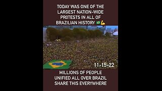 Today: Millions Protest all over Brazil on the Election Fraud