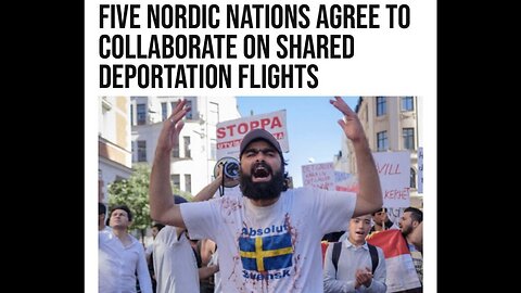 SWEDEN PLANS TO DEPORT MIGRANTS🇸🇪✈️🛄🛗🛂LIVING OFF SOCIAL WELFARE BENEFITS🇸🇪✈️🛃🛅🛗💫