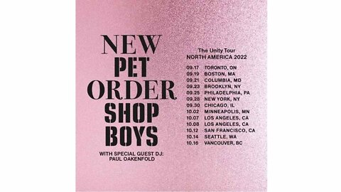 Pet Shop Boys Hollywood Bowl LA, 10-08-2022