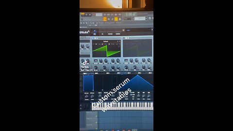 Custom wavetables in serum!