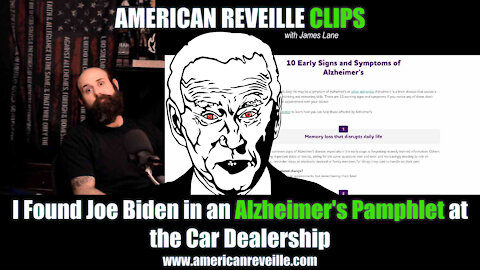 I Found Joe Biden in an Alzheimer's Pamphlet at the Car Dealership