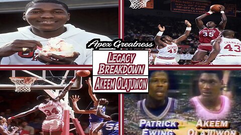 Akeem (Hakeem) Olajuwon's Fascinating College Run: The Phi Slamma Jamma Experience- Legacy Breakdown