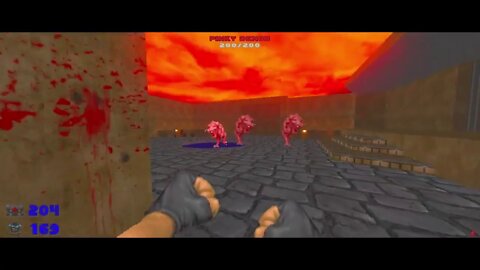 Brutal Doom - Ultimate Doom - E4M4 - Unruly Evil