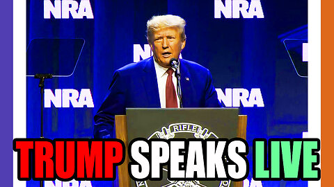 🔴LIVE: Trump Speaks Live From NRA Convention followed by FULL SHOW 🟠⚪🟣