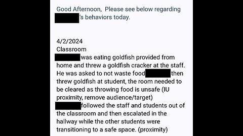 NY BOCES Evacuates Classroom After Student Throws Goldfish Cracker, Cites "Throwing Food Is Unsafe"