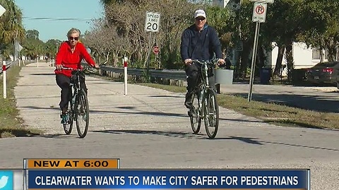 Clearwater designing creative project to address pedestrian safety