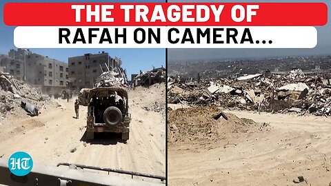 Rafah’s Devastation On Camera As Israeli Military Takes Foreign Journalists Inside Warzone | Watch