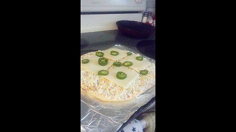 COOKING WHILE STONED JALAPENO PEPPER JACK CHEESE 🍕