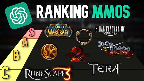 ChatGPT Ranks Top Ten MMOs