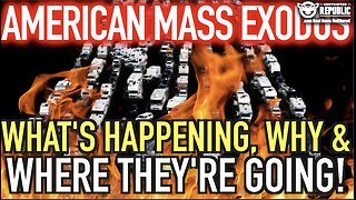 Mass Exodus Happening Inside America! What’s Happening, Why & Where They’re Going!