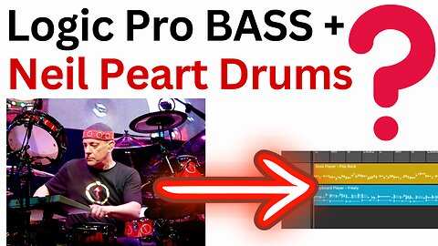 800 + DRUM LOOPS played by NEIL PEART with Logic Pro Session Bass. FIRST LOOK - 17 Rush Songs