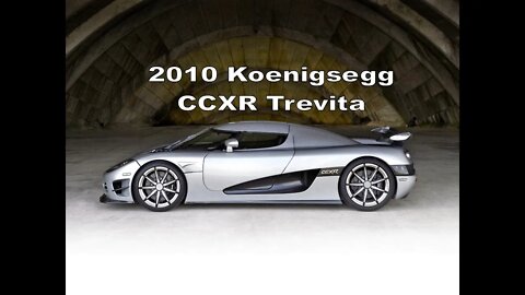 2010 Koenigsegg CCXR Trevita