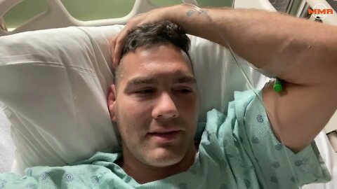 Chris Weidman with a post-surgery update after he broke his leg at UFC 261