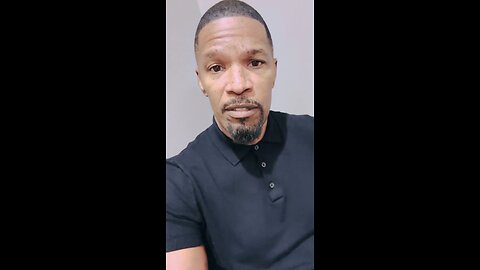 Is this Jamie Foxx? Has his clone been activated? He speaks out finally