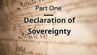 Declaration of Sovereignty