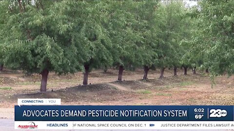 Advocates demand pesticide notification system