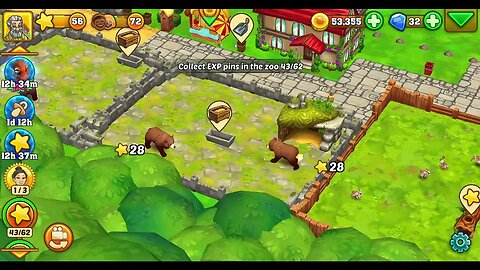 Zoo 2 Animal Park: Niveau 56 - Video 621 - Building a Dream Zoo!