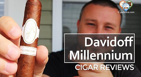 EXPENSIVE and LUXURIOUS, The Davidoff MILLENNIUM Robusto - CIGAR REVIEWS by CigarScore