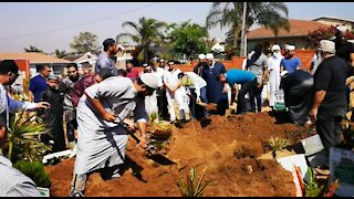 SOUTH AFRICA - Durban - Funeral of veteran journalist Farook Khan (Videos) (Bv7)