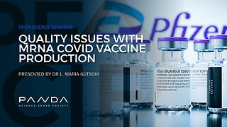 🔥💉 Dr L. Maria Gutschi ~ Quality Issues with mRNA Covid Vaccine Production/The Products Should Be Recalled