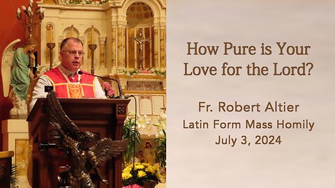 How Pure is Your Love for the Lord?