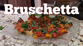 Bruschetta Recipe For A Simple Meatless Meal