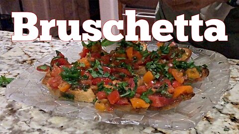 Bruschetta Recipe For A Simple Meatless Meal