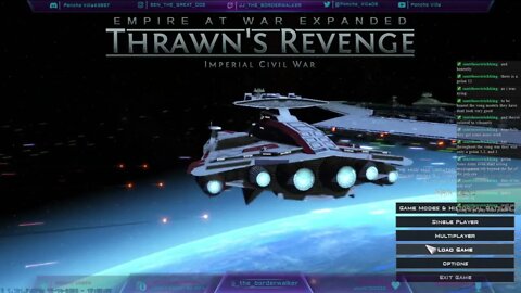 Poncho Villa Streams Star Wars Empire at War Thrawn's Revenge Multiplayer Battles 2022-06-05