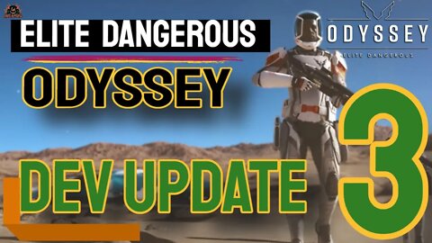 Developer Update 3 Elite Dangerous Odyssey NEW fixes and Features