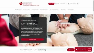 American Heart Association - hands only CPR