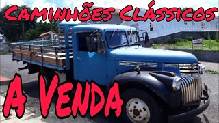 Ep.35 🚚 Caminhões Clássicos à Venda 📉 QRA Oliveira