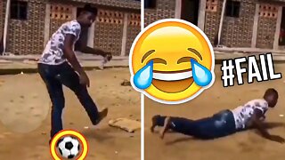 NEVER TRY TO PLAY FOOTBALL DRUNK 🤣🤦‍♂️ #funny #funnyvideo #highlights