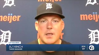 Tigers place Baddoo, Hill on IL after outfield collision