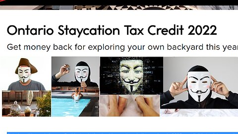 Ontario Staycation Tax Credit 2022