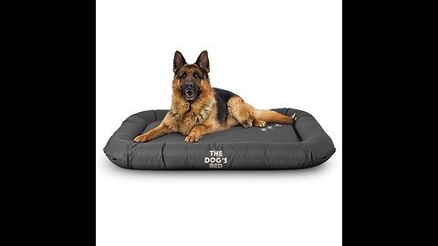 The Dog’s Bed Utility Waterproof Tough Outdoor Dog Bed, Medium - XXL Dog Beds, Durable Fabric,...