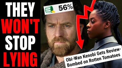 MASSIVE Obi-Wan Kenobi Fan Backlash Blamed On "Review Bombing" | Disney Star Wars LIES Work On Media