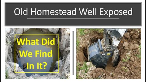 Excavating an Old Well & Metal Detecting - What Did We Find?