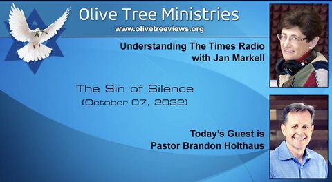 The Sin of Silence – Pastor Brandon Holthaus - Jan Markell